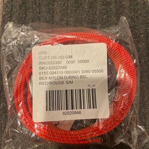 Urban outfitters D ring belt